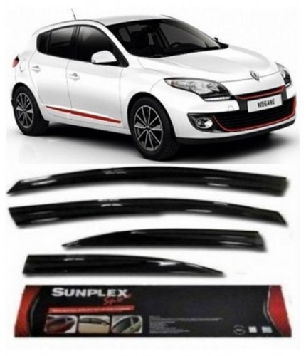 CAM RÜZGARLIK 4'LÜ RENAULT MEGANE 3 KOD:SP-S-20