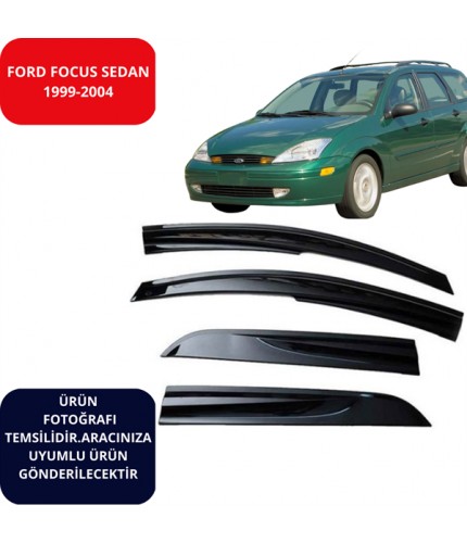 CAM RÜZGARLIK 4'LÜ FORD FOCUS SEDAN 1999-2004 KOD:SP-S-95