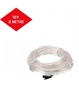 ŞERİT NEON BEYAZ IŞIKLI 12V 2METRE KOD:ITH1567