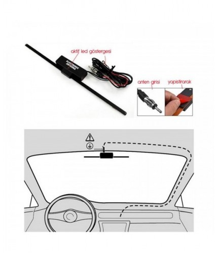 ANTEN ELEKTRONİK CAM İÇİ KOD:0049901