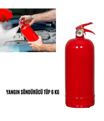 YANGIN TÜPÜ YANGIN SÖNDÜRÜCÜ 6 KG KOD:50013543