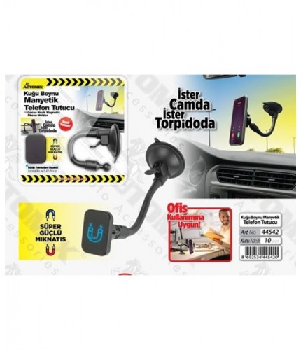 TELEFON TUTUCU KUĞU BOYNU MANYETİN KOD:44542