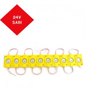 PARMAK LED 24V MERCEKLİ SARI BÜYÜK ÇİPLİ KOD:0409968