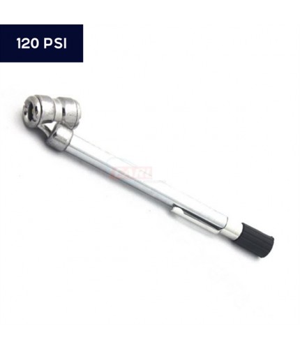 LASTİK HAVA ÖLÇER KÜÇÜK 120 PSI METAL KALEM KOD:2450311