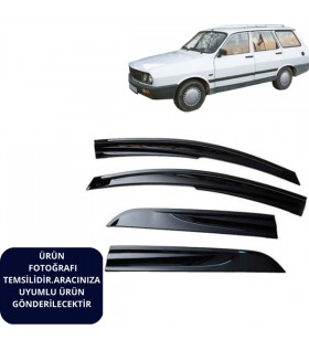 CAM RÜZGARLIK 4'LÜ RENAULT 12 TOROS STW KOD:1320221