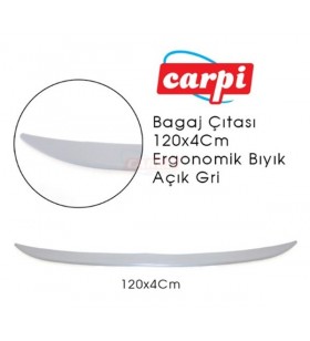 BAGAJ ÇITASI 120X4CM ERGONOMİK BIYIK PARLAK AÇIK GRİ KOD:2790141