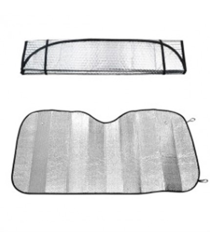 PERDE GÜNEŞLİK METALİZE TAKSİ NİKELAJ AUTOKİT 130X60 KOD:FA1626