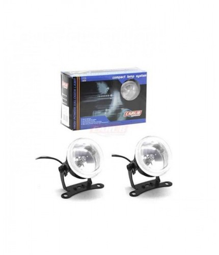 SİS LAMBASI 12V YUVARLAK 6.5CM BEYAZ EMARK BELGELİ KOD:3047002