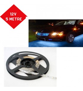 LED ŞERİT MAVİ 5M 12V 3 ÇİPLİ KOD:4327531