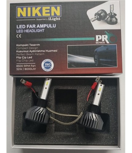 LED ZENON PRO SERİSİ H1 NİKEN KOD:0030101