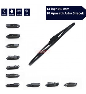 ARKA SİLECEK 10 APARATLI 14 İNÇ/350 MM UNİVERSAL 1353431 KOD:96A-14