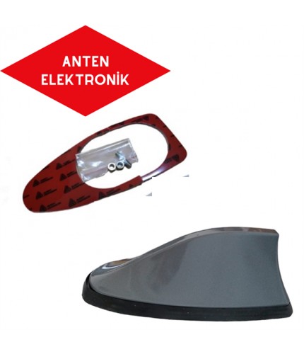 ANTEN BALİNA ELEKTRONİK FÜME SİLİKON TABAN KOD:4053