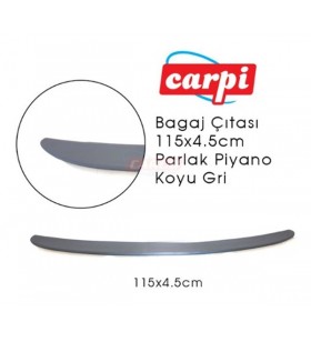 BAGAJ ÇITASI 115X4,5CM PARLAK KOYU GRİ KOD:2790157