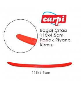 BAGAJ ÇITASI 115X4,5CM PARLAK KIRMIZI KOD:2790160