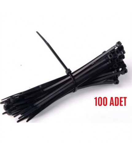 CIRT KELEPÇE SİYAH 4.8X380MM (100 ADET) KOD:C4