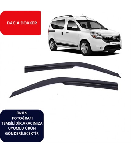 CAM RÜZGARLIK 2'Lİ DACİA DOKKER KOD:SP-S-53