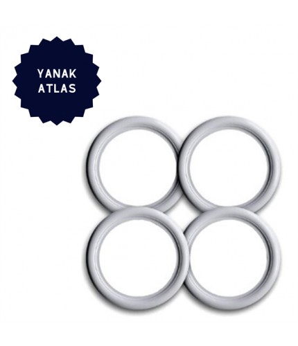 YANAK ATLAS 15 JANT BEYAZ 4 ADET KOD:YAN15B