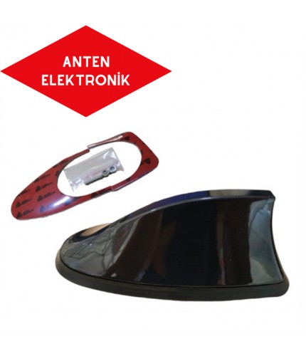 ANTEN BALİNA ELEKTRONİK SİYAH SİLİKON TABAN KOD:4050
