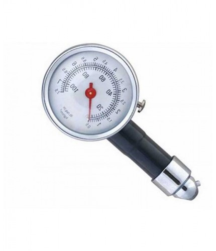 LASTİK HAVA ÖLÇME SAATİ METAL GÖVDE İBRELİ ANALOG KOD:2450313