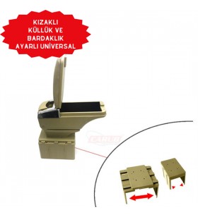 KOLÇAK KIZAKLI BEJ AYARLI KÜLLÜK VE BARDAKLIK BÖLMELİ KOD:4705707