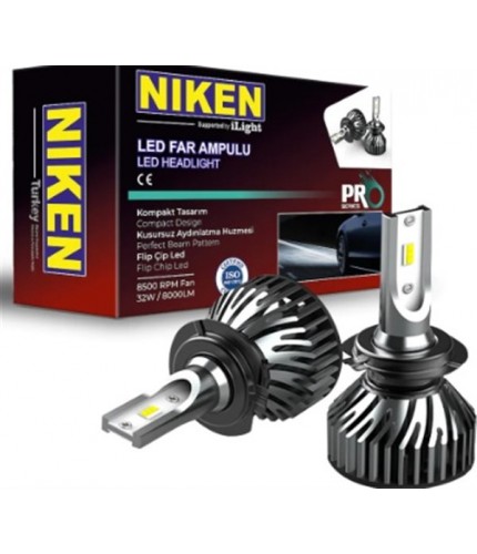 LED ZENON PRO SERİSİ H4 NİKEN KOD:0030301