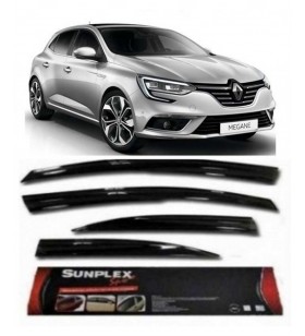 CAM RÜZGARLIK 4'LÜ RENAULT MEGANE 4 KOD:SP-S-87