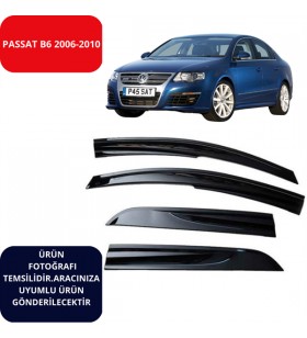 CAM RÜZGARLIK 4'LÜ VOLKSWAGEN PASSAT B6 2006-2010 KOD:SP-S-122