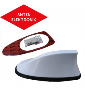 ANTEN BALİNA ELEKTRONİK BEYAZ SİLİKON TABAN KOD:4051