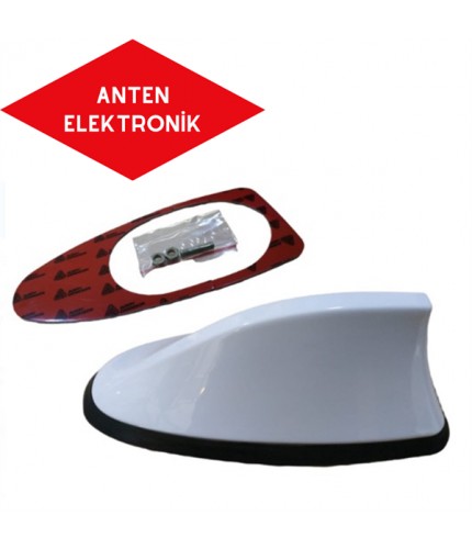 ANTEN BALİNA ELEKTRONİK BEYAZ SİLİKON TABAN KOD:4051