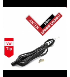 ANTEN BLİSTER GÖMME VOLKSWAGEN NİKELLİ KOD:0040903