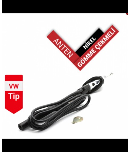 ANTEN BLİSTER GÖMME VOLKSWAGEN NİKELLİ KOD:0040903