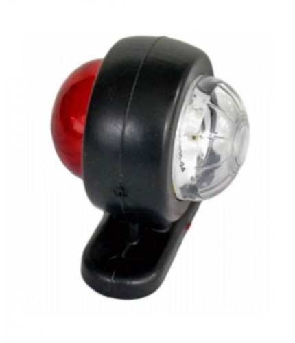 LAMBA TAKOZ 3 LEDLİ KIRMIZ/BEYAZ MİNİ (ADET) KOD:TH-300
