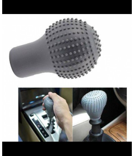 VİTES TOPUZU KILIFI SİLİKON YUVARLAK GRİ SÜSLEN KOD:1717