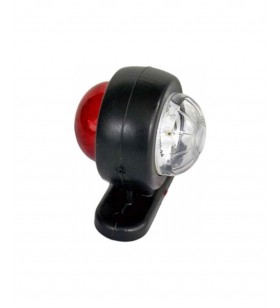 LAMBA TAKOZ 6 LEDLİİ KIRMIZI-BEYAZ KOD:TH-400
