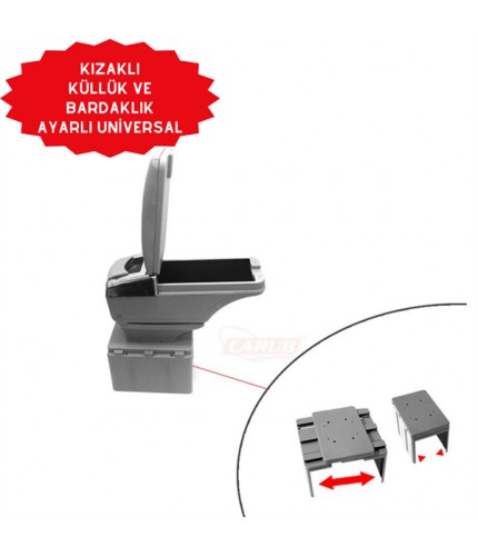 KOLÇAK KIZAKLI GRİ AYARLI KÜLLÜK VE BARDAKLIK BÖLMELİ KOD:FA1-683G