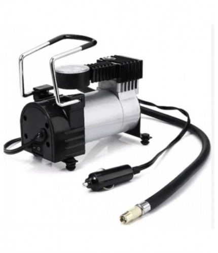 HAVA KOMPRESÖRÜ 12V METAL GÖVDE IŞIKSIZ Sİ̇YAH KOD:2491017