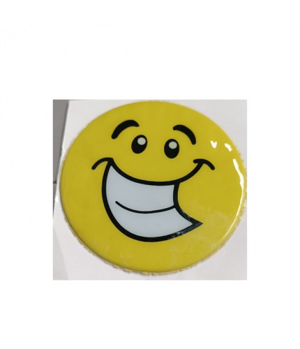 ÇIKARTMA DAMLA EMOJİ GÜLEN YÜZ 8X8XM KOD:80050