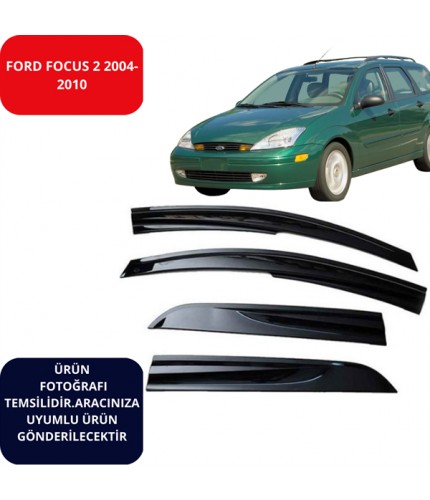CAM RÜZGARLIK 4'LÜ FORD FOCUS 2 2004-2010 KOD:SPS04