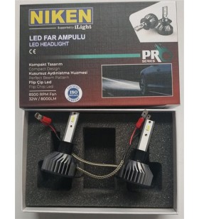 LED ZENON PRO SERİSİ H3 NİKEN KOD:0120030201