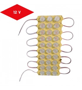 PARMAK LED 12V LAMBA AMBER MERCEKLİ CAMLI KOD:0409927