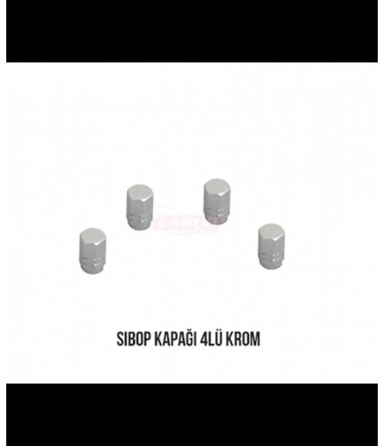 SİBOP KAPAĞI KROM 4'LÜ TAKIM KOD:5531116