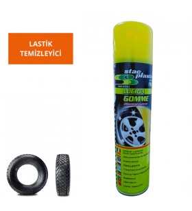 LASTİK TEMİZLEYİCİ SPREY 400 ML STAC PLASTIC KOD:0900301