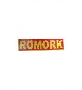 RÖMORK YAZISI FOSFORLU ADET 38CMX10CM KOD:800801004