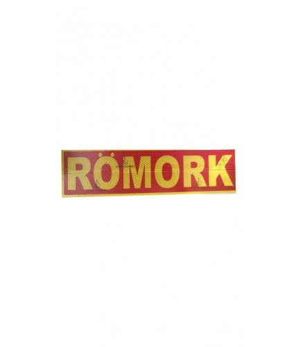 RÖMORK YAZISI FOSFORLU ADET 38CMX10CM KOD:800801004