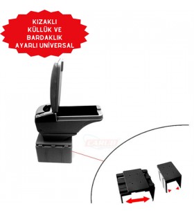 KOLÇAK KIZAKLI SİYAH AYARLI KÜLLÜK VE BARDAKLIK BÖLMELİ KOD:4700607