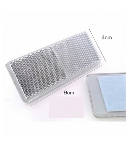 REFLEKTÖR KÜÇÜK DİKDÖRTGEN BEYAZ 4CM-9CM KOD:BK-19B