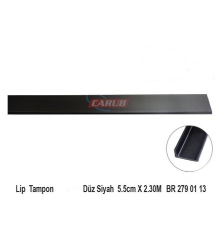 TAMPON ALTI EKİ DÜZ 5.5CMX2,3M LÜX CARPİ KAUÇUK LİP YAZISIZ KOD:2790113