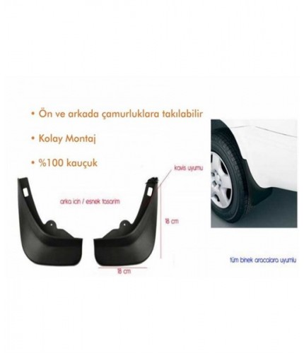 PAÇALIK LÜX KAVİSLİ UYUMLU SİYAH (2 ADET) ARKA KOD:AKS017