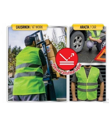 REFLEKTİF EMNİYET YELEĞİ KOD:44757