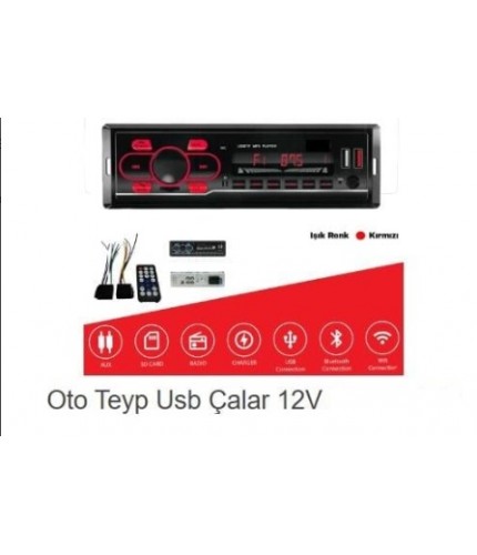 TEYP SABİT PANEL P.125 USB-AUX KOD:US101 TEYP SABİT PANEL P.125 USB-AUX KOD:US101